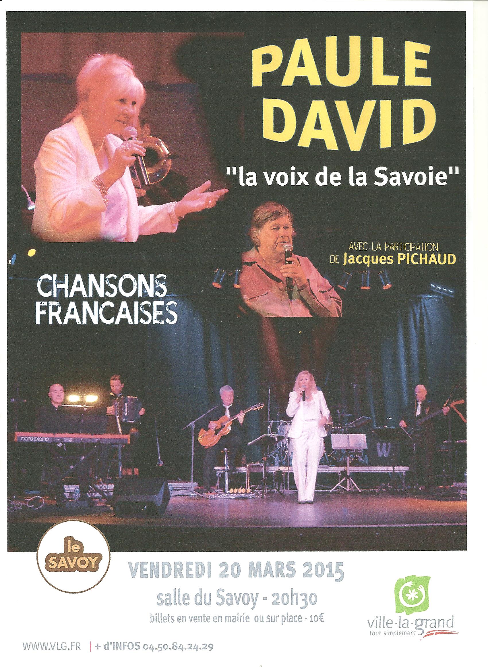 Concert Vile-La-Grand 20 Mars 2015